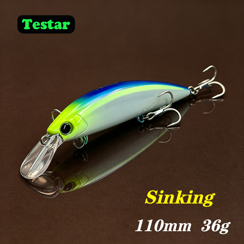 Fishing Equipment Japan - Testar 110mm 36g UV Zwaar Zinkende