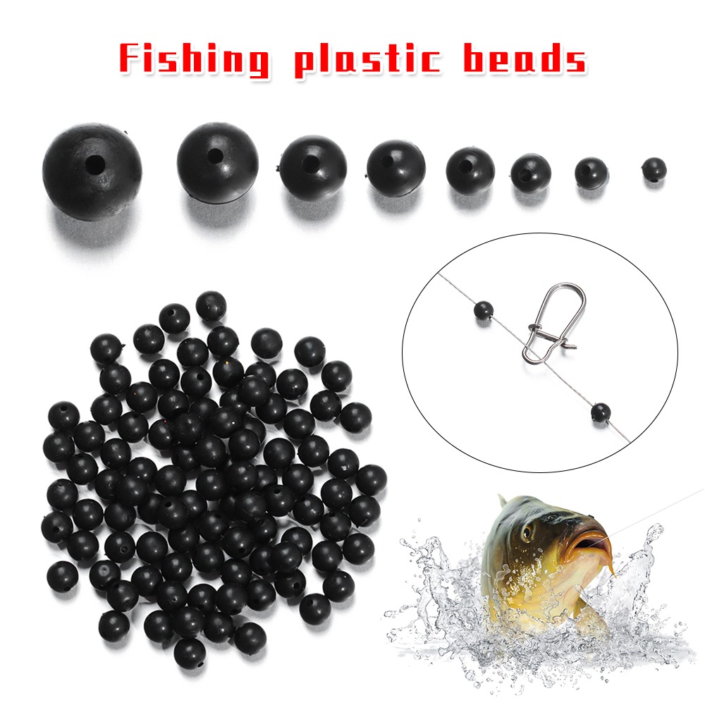 Fishing Equipment Hook - 100 Stks/partij Vissen Kralen Ruimte Stop