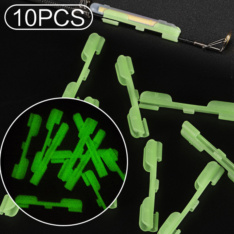 Fishing Bobber Float - FLYSAND Nachtvissen Licht Stok Clip ABS