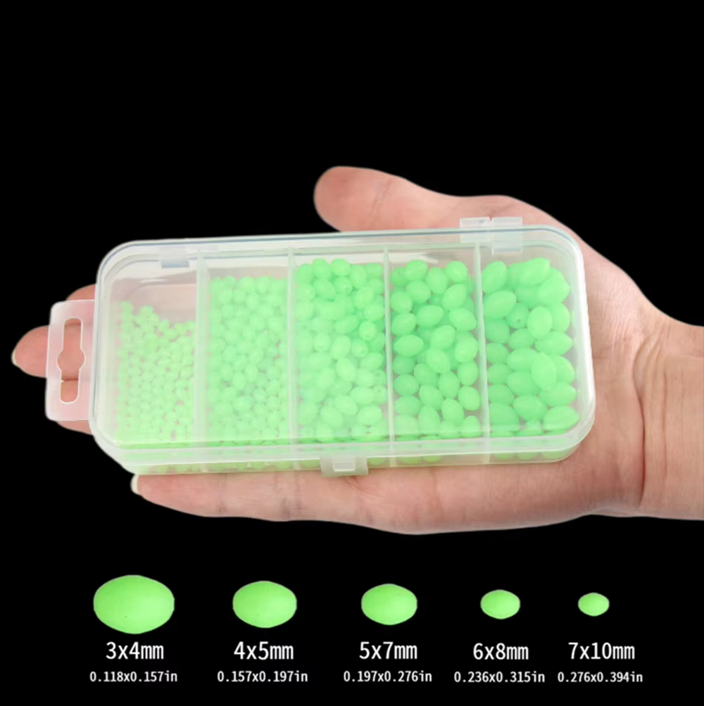 Fishing Equipment Lures - 375 stks/set Nacht Lichtgevende Vissen Harde