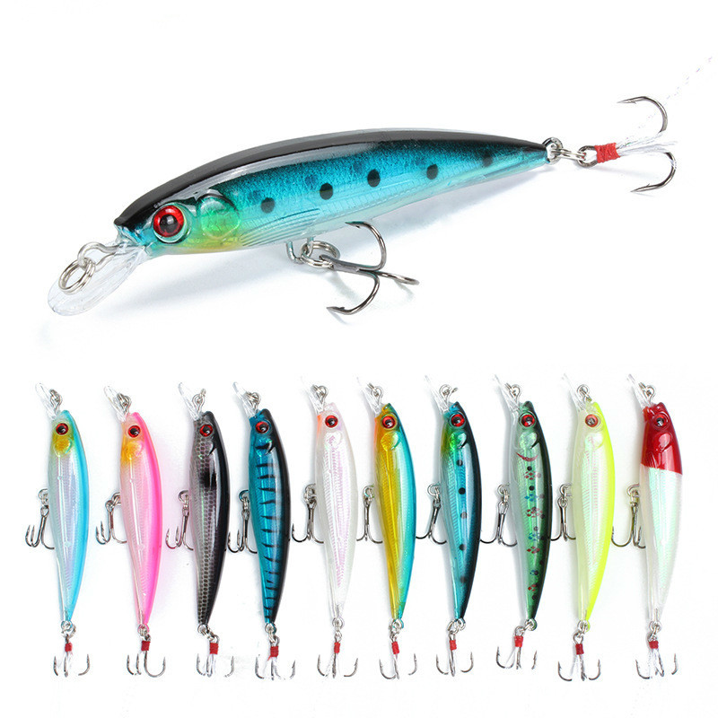 Fishing Equipment Japan - 10 Kleuren Minnow Vissen Lokken 90Mm