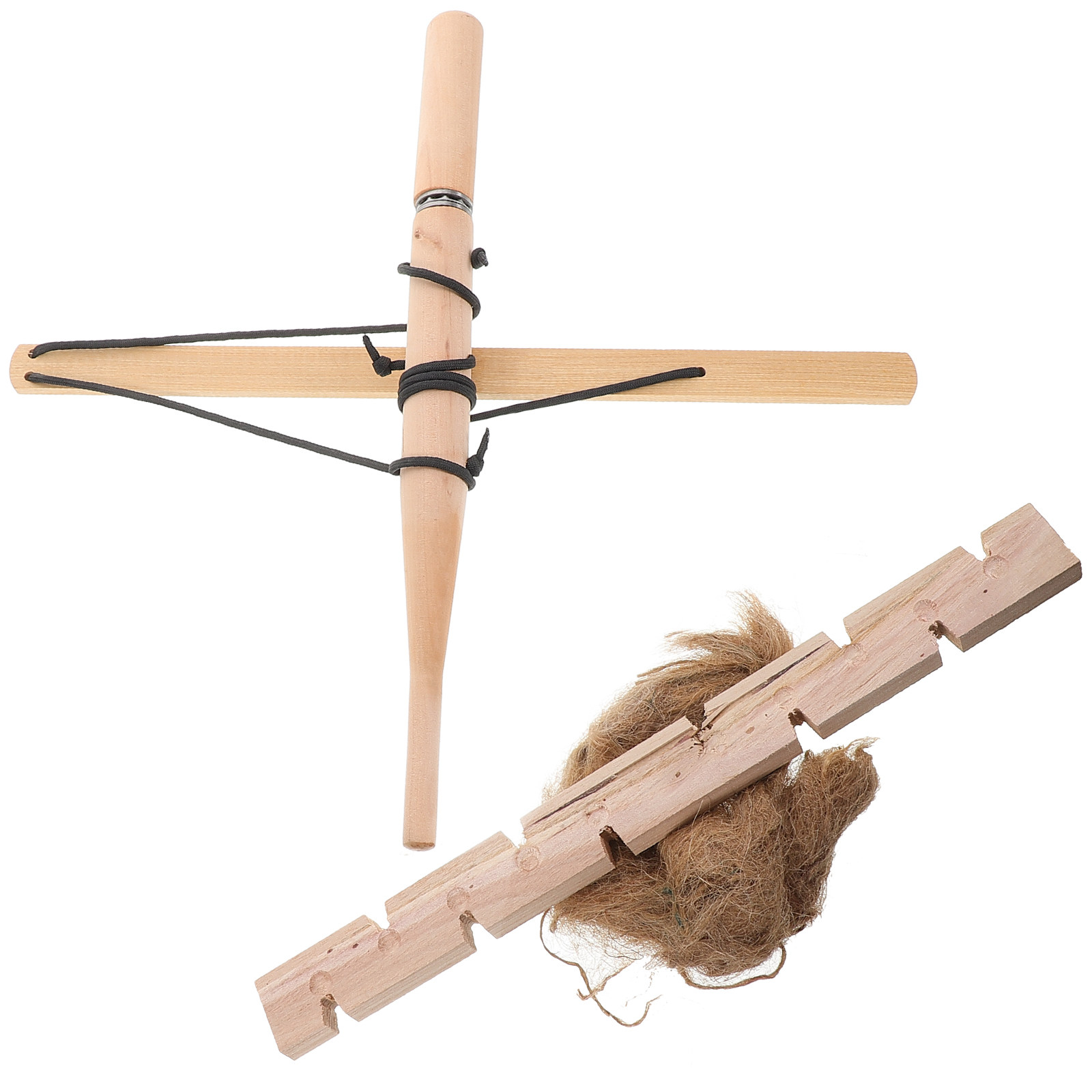 Vuursteelset, primitieve houte - Fishing Backpack recensie en prijs