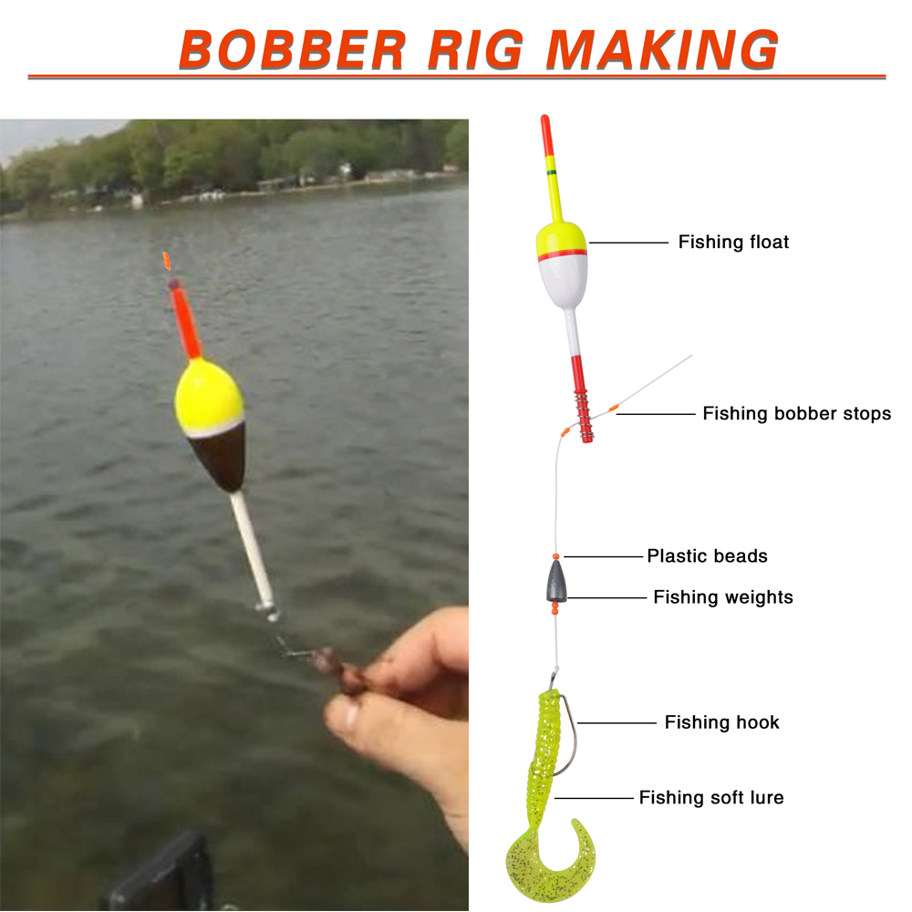 100 Stuks Vissen Bobber Float  - Fishing Bobber Float recensie en prijs