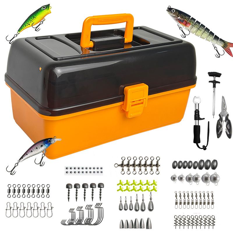 Grote vierlaagse outdoor visse - Tackle Box recensie en prijs