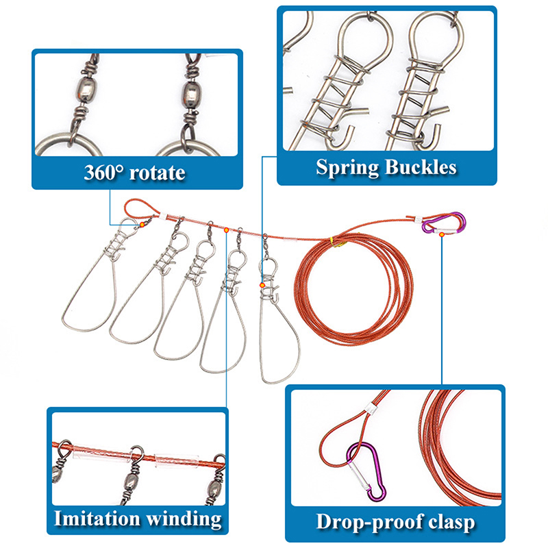 Nieuw【Roestvrijstalen Vislijnv - Fishing Equipment Hook recensie en prijs
