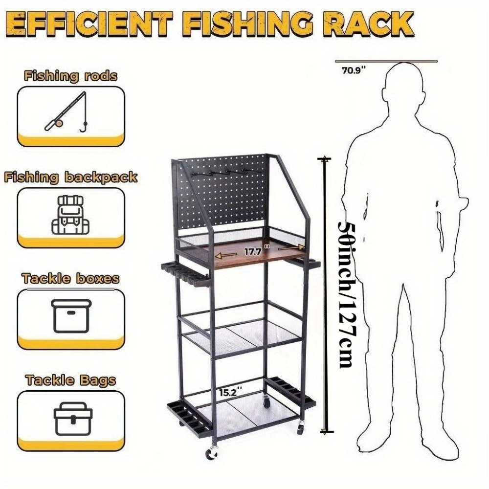 Hengelsteunen voor garage, hen - Tackle Box recensie en prijs