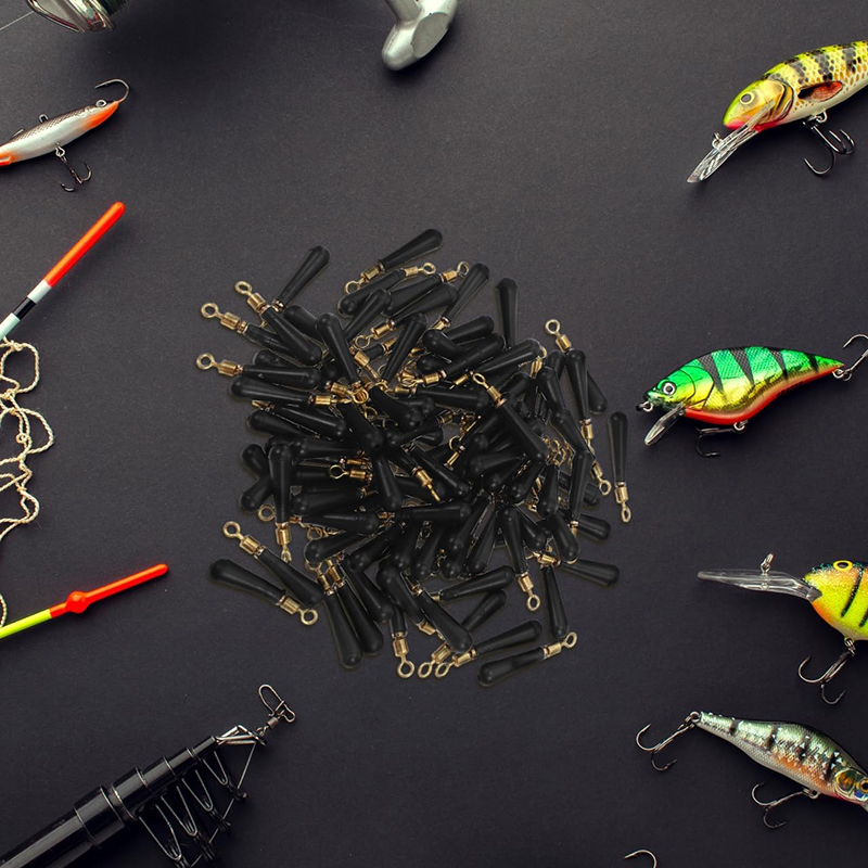 Draaibare Metalen Swivel Rubbe - Fishing Bobber Float recensie en prijs